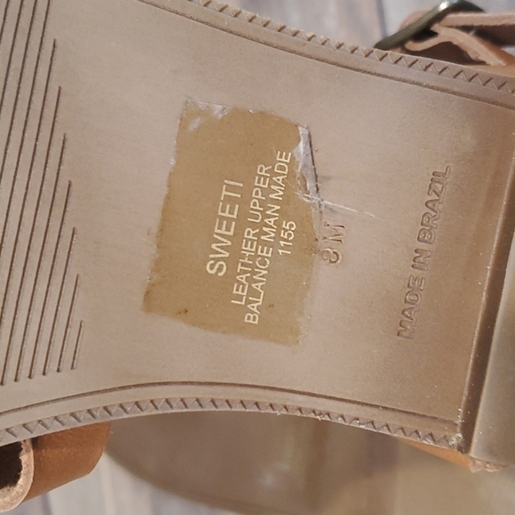 Steve Madden Like New Sweeti strappy shoes sandals flats sz 8M - Picture 10 of 11